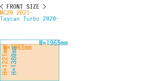 #MC20 2021- + Taycan Turbo 2020-